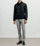 Black bomber jacket
