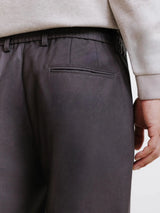 Pantalon avec cordon de serrage marron - IZAC