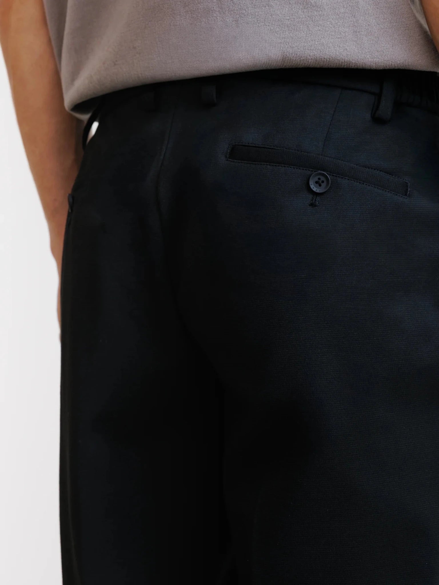 Pantalon en maille noir - IZAC