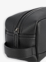 Black toiletry bag