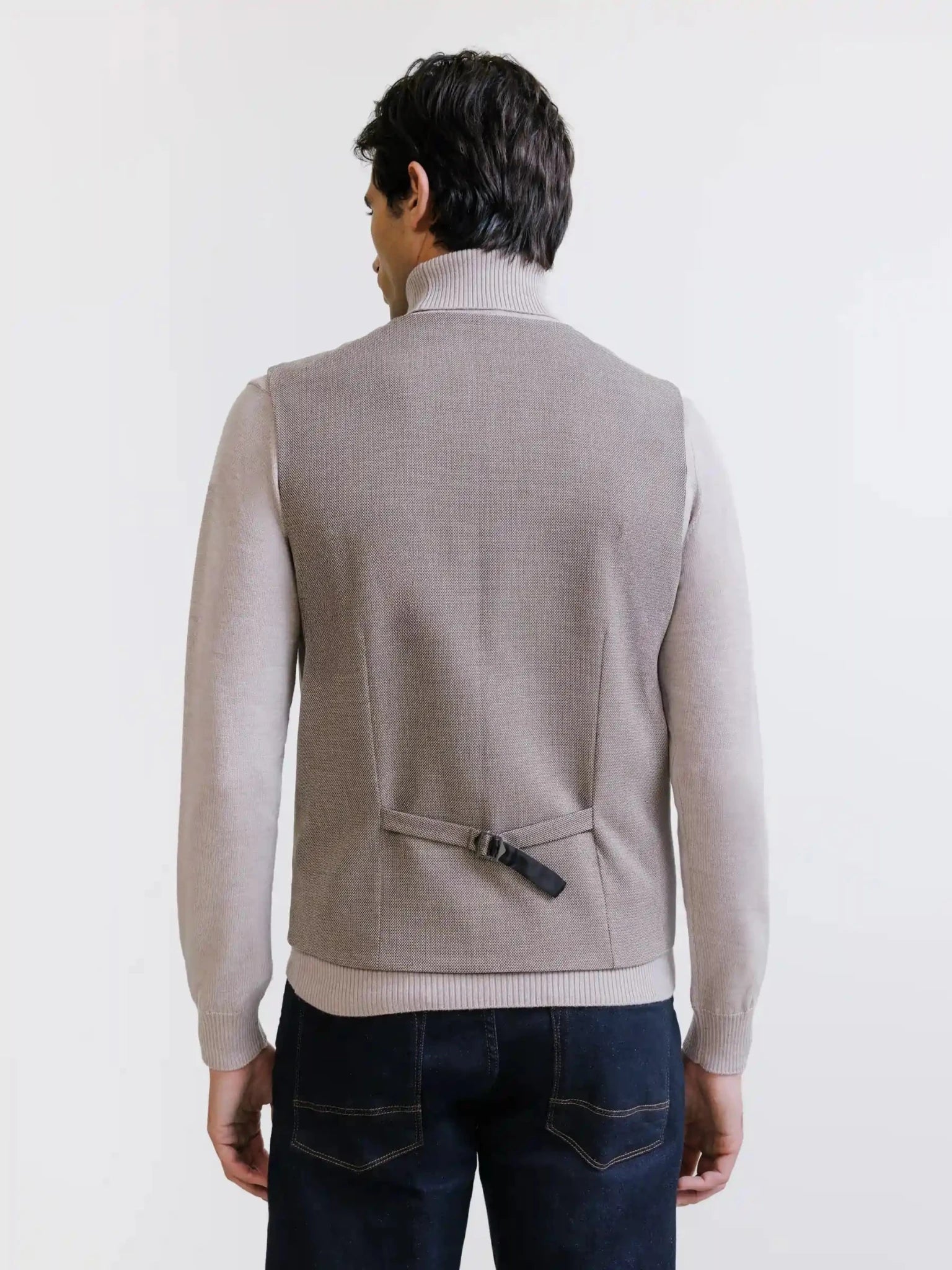 Gilet casual beige - IZAC