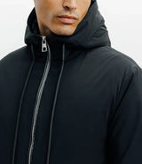 Blouson à capuche noir