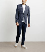 Veste casual en maille marine