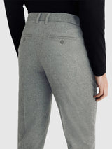 Grey flannel trousers