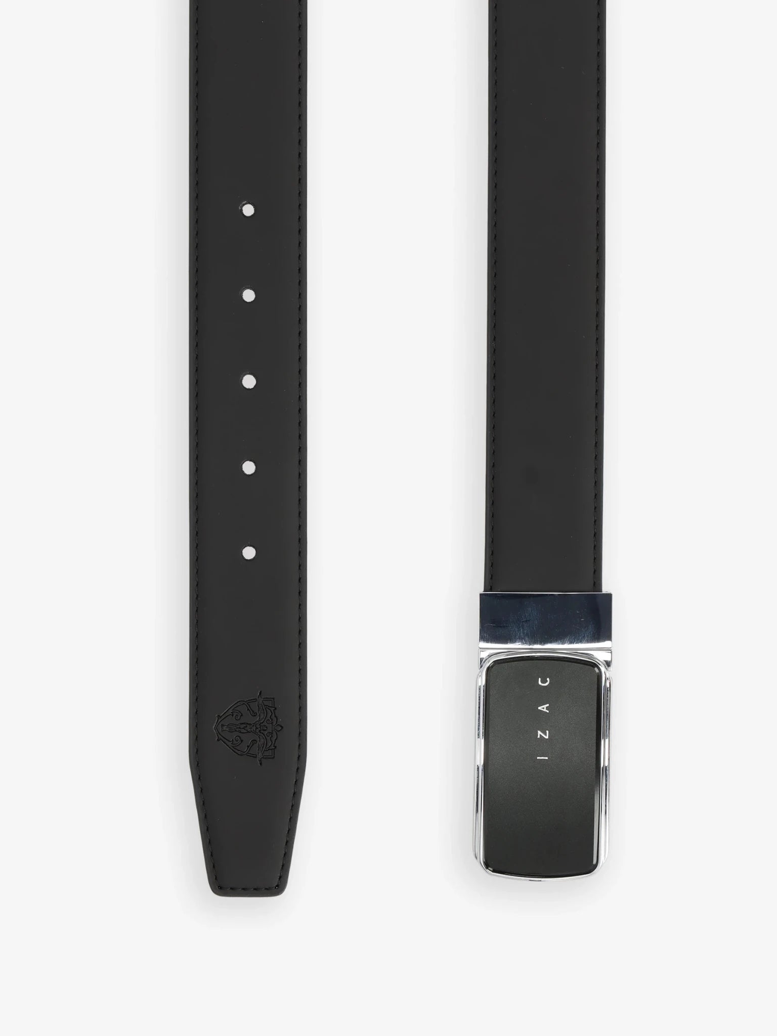 Ceinture réversible noire - IZAC