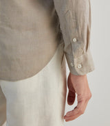 Chemise 100% lin sable