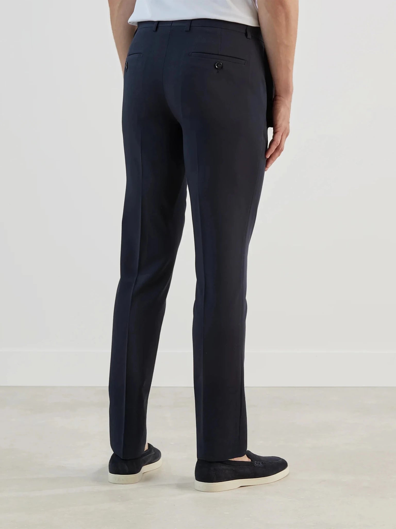 Pantalon ville lavable marine - IZAC