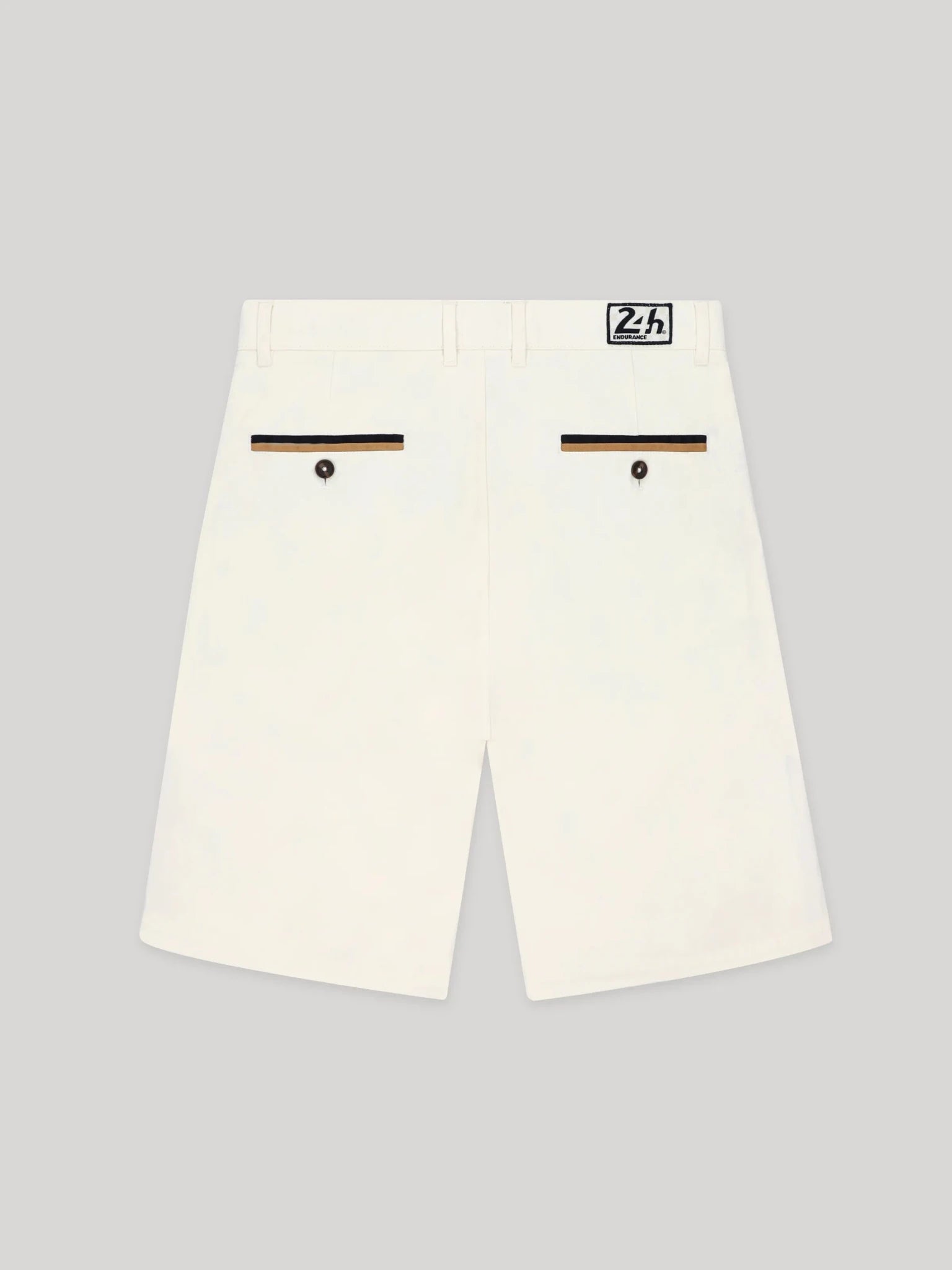 Bermuda chino écru 24h Le Mans - IZAC