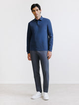 Polo non iron marine