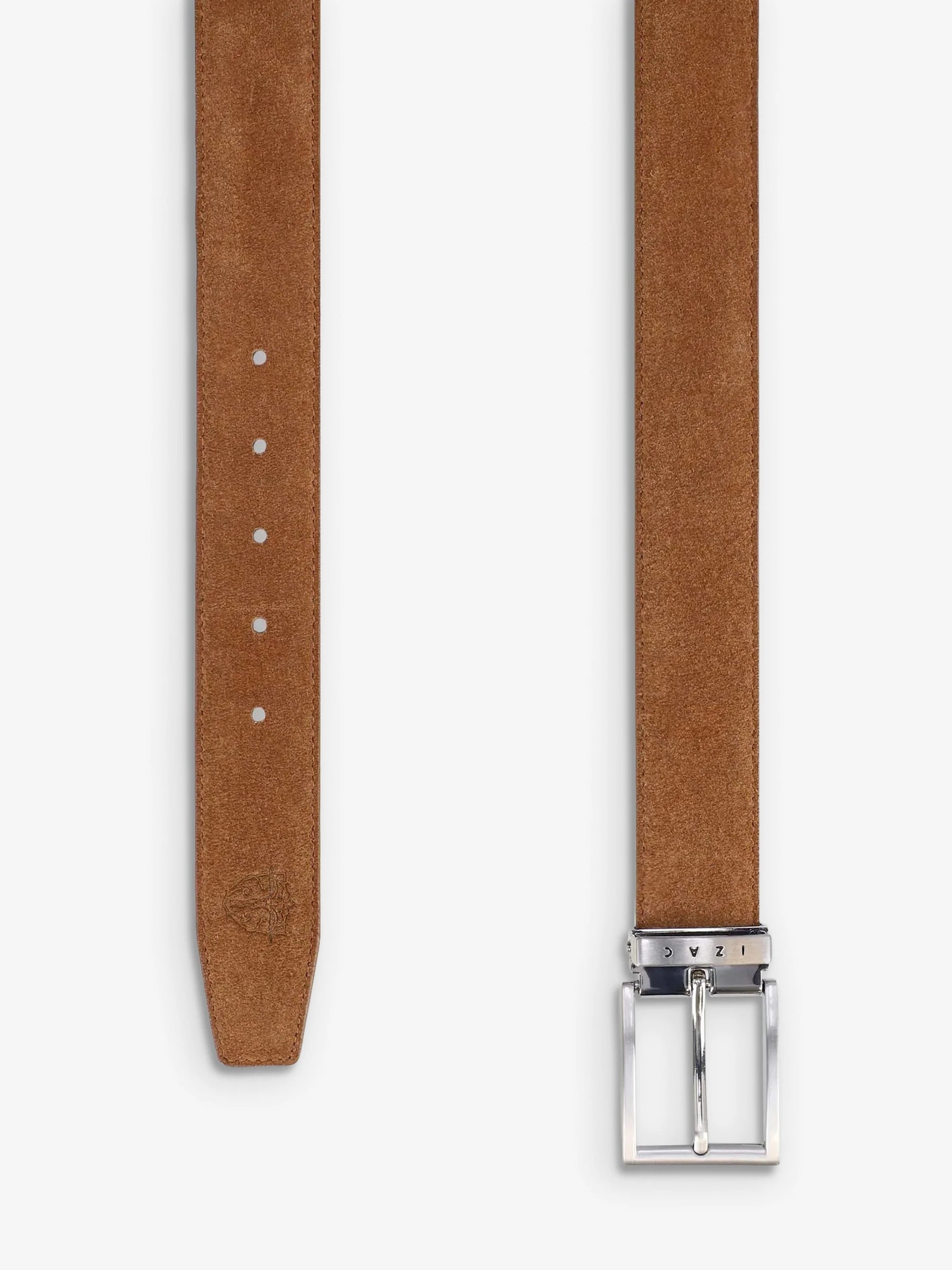 Ceinture en cuir camel