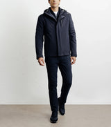 Parka courte 3 en 1 marine