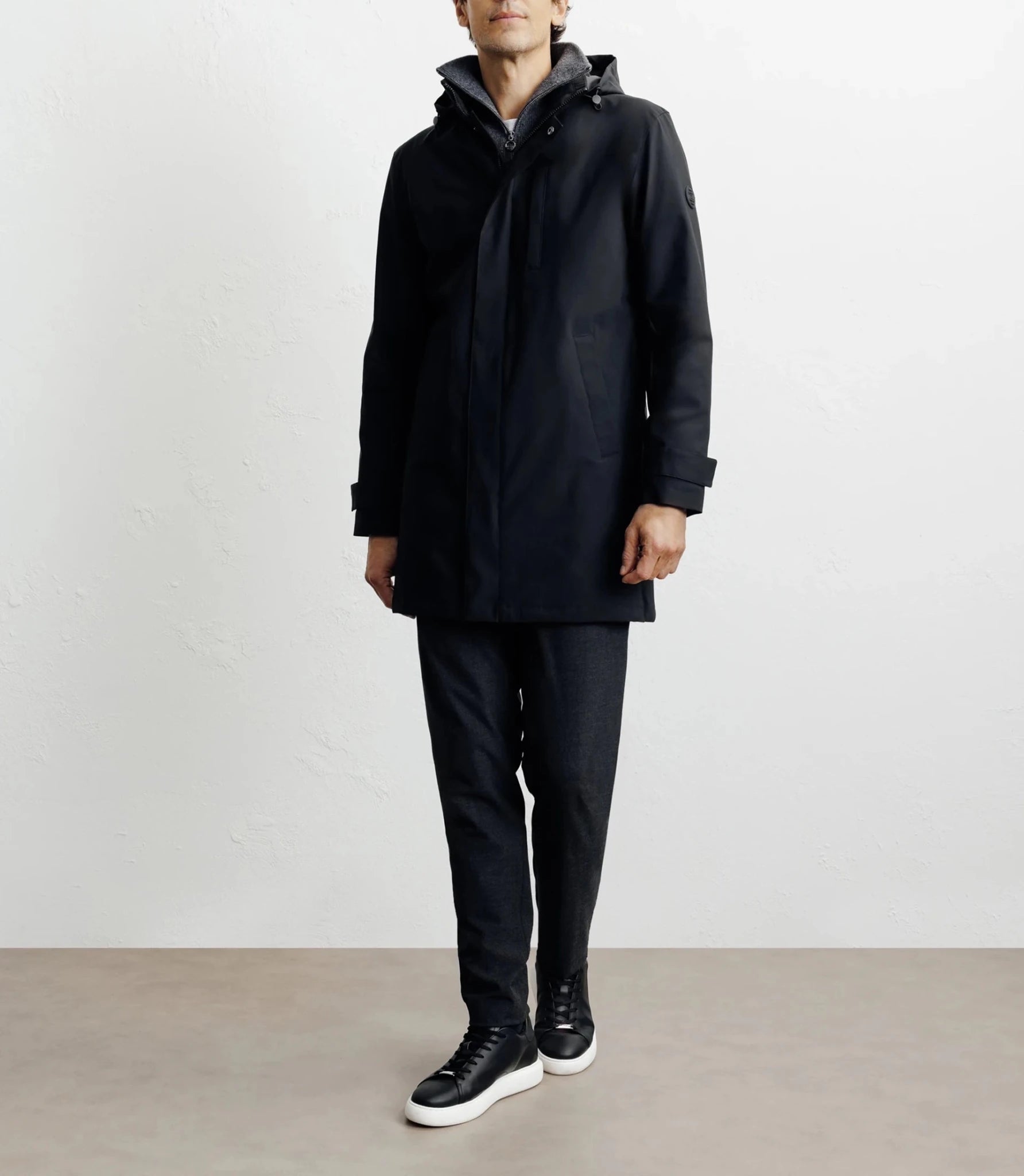 Parka légère noir - IZAC