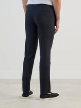 Navy washable dress trousers
