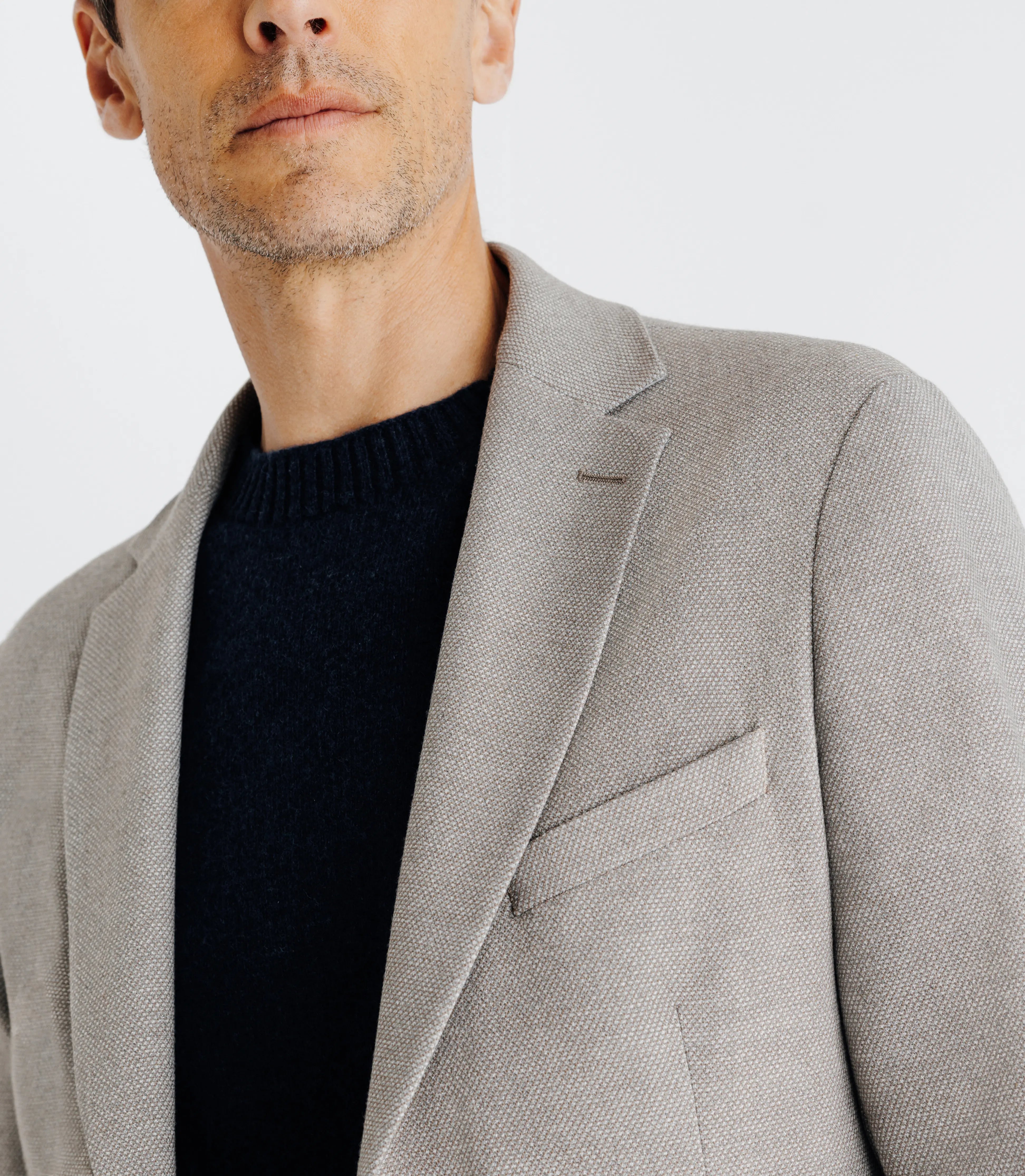 Veste casual 2 boutons beige - IZAC