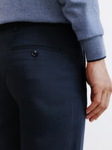 Pantalon ville lavable marine