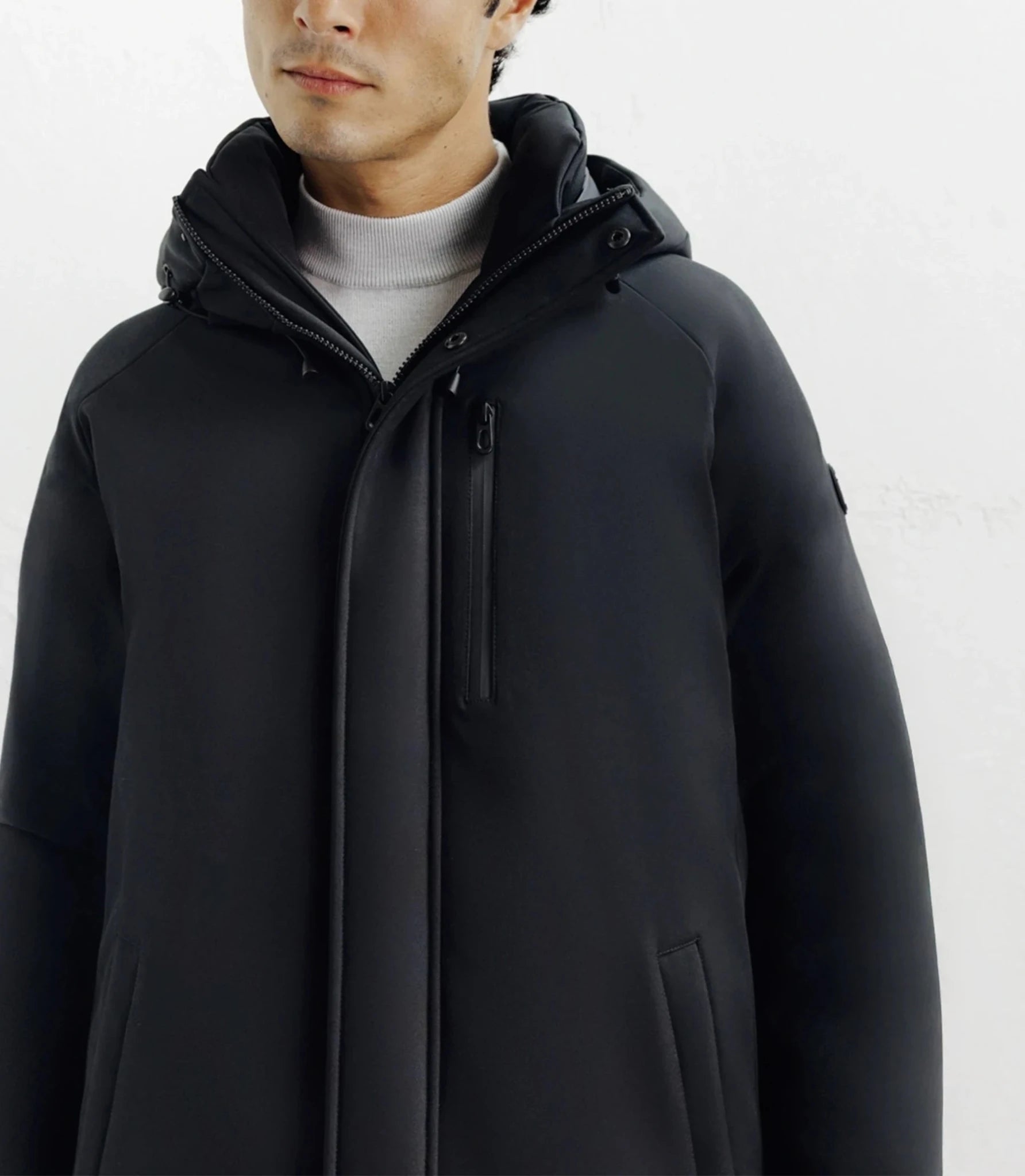 Parka noire - IZAC