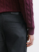Black armored pants