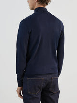 Pull col zip marine