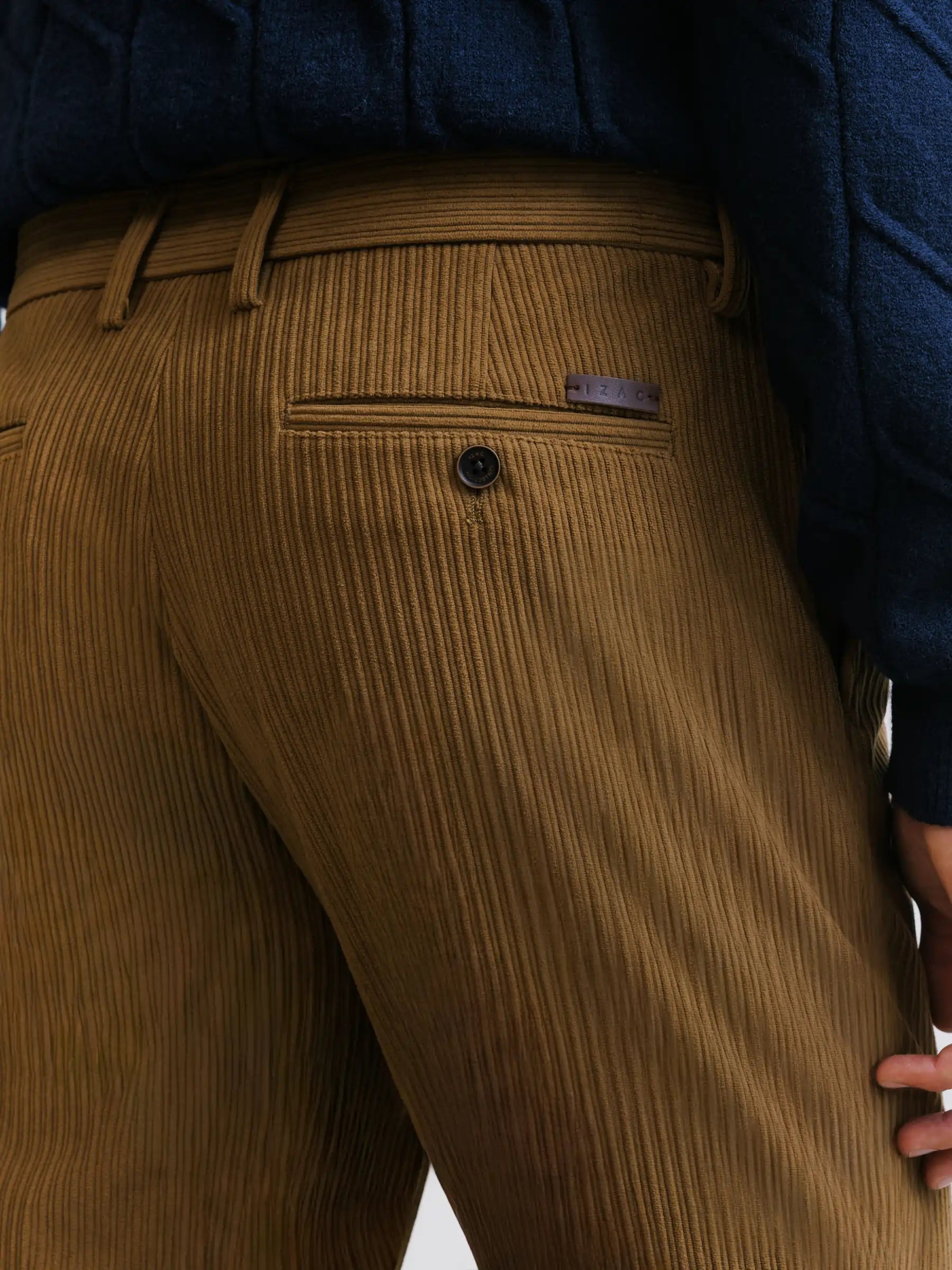 Camel corduroy trousers