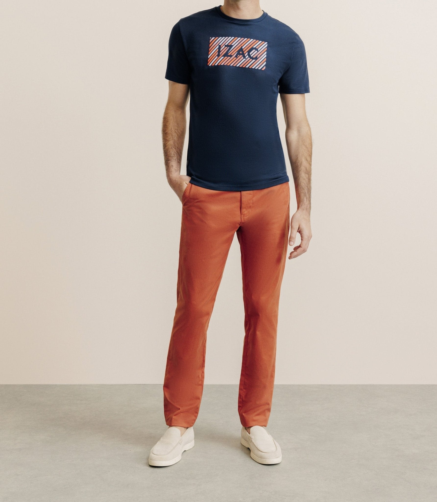 Marine round neck t-shirt