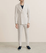 Veste ville croisée 6 boutons beige