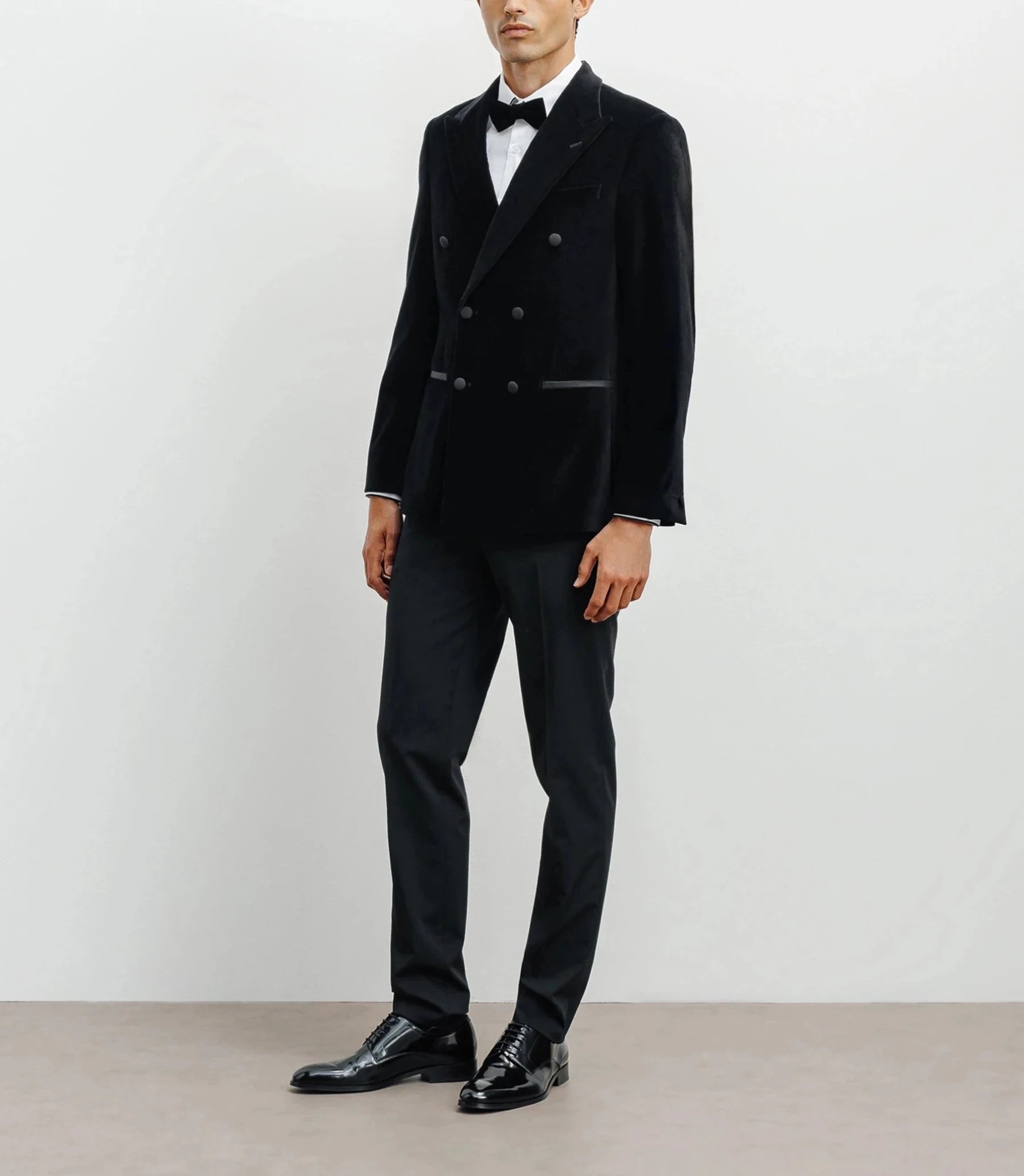 Veste ville en velours noir - IZAC