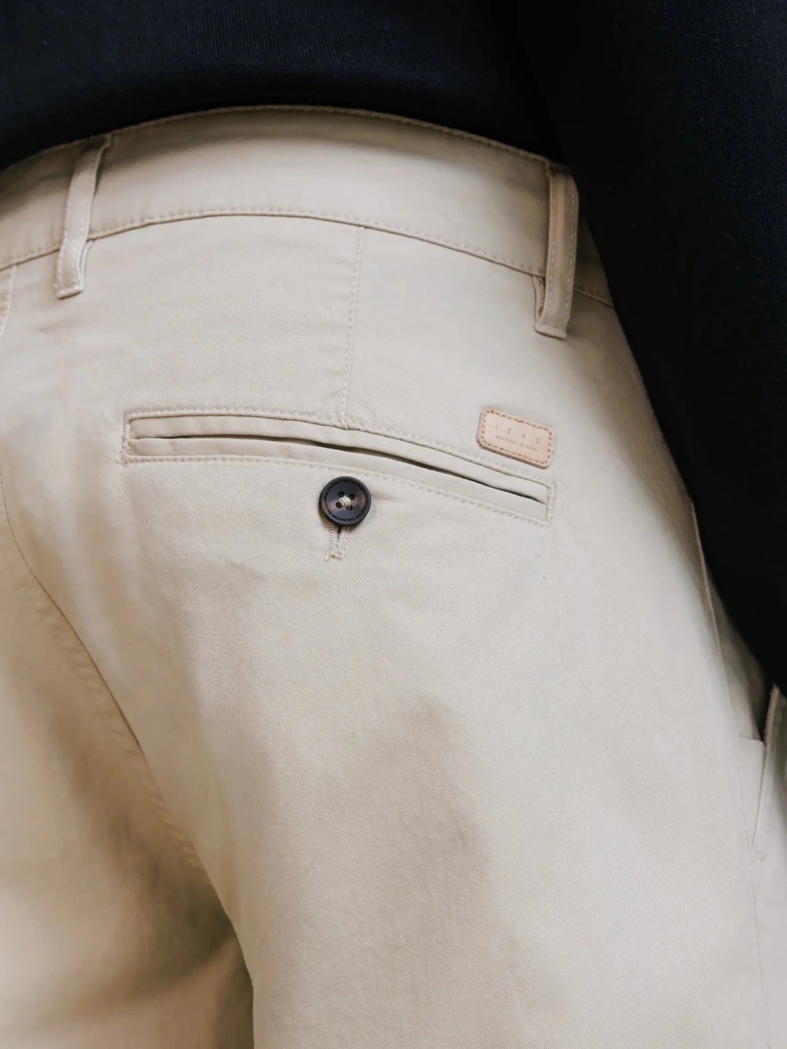 Pantalon chino beige - IZAC