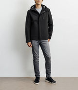 Parka courte 3 en 1 noire