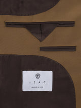 Costume 2 boutons camel - IZAC