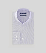 Chemise col philosophe marine - IZAC