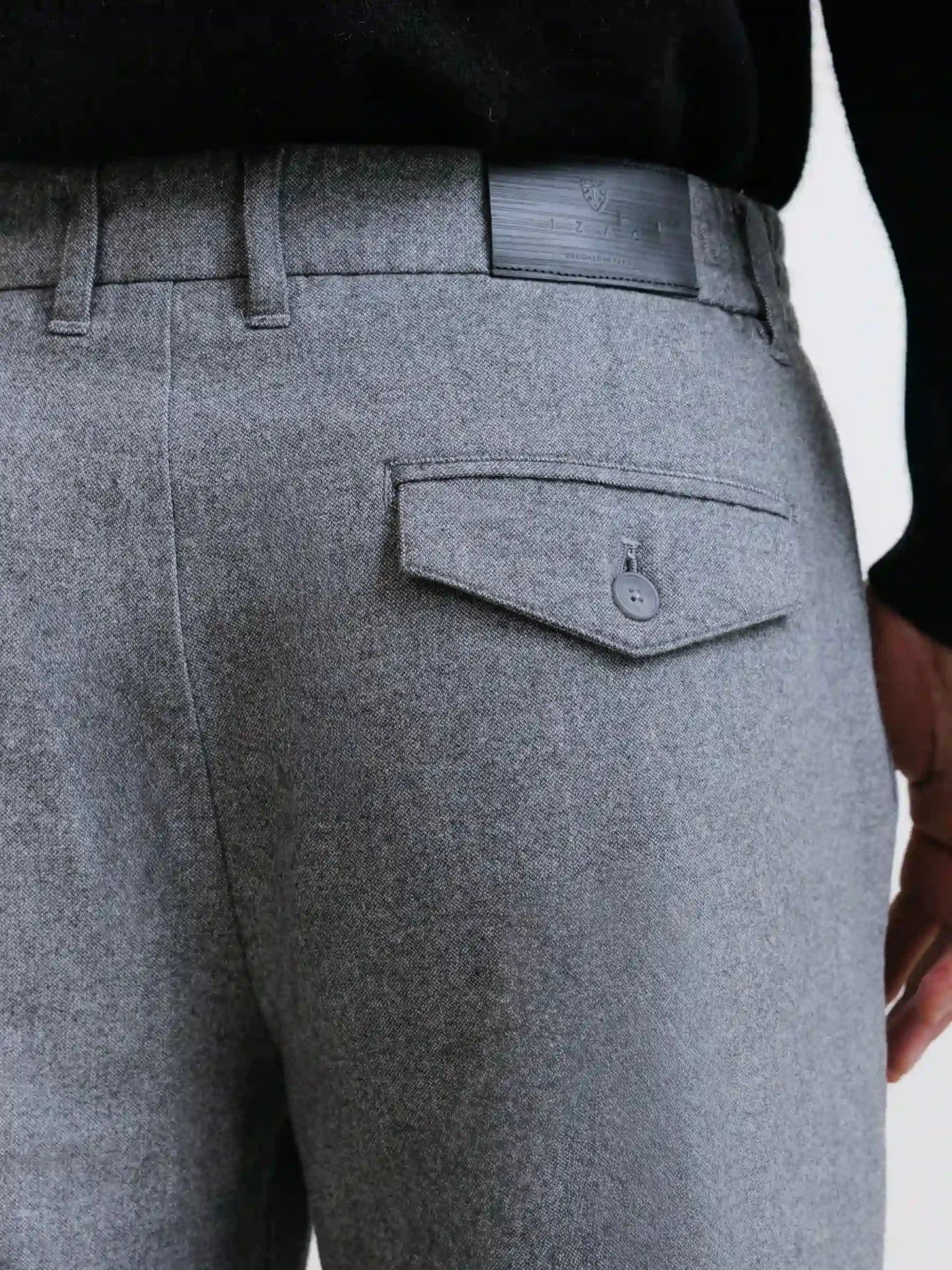 Grey flannel pants