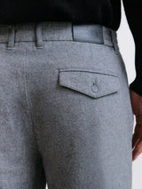 Pantalon flanelle gris