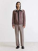 Blouson bombardier taupe