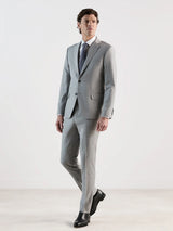 Grey 2-button suit