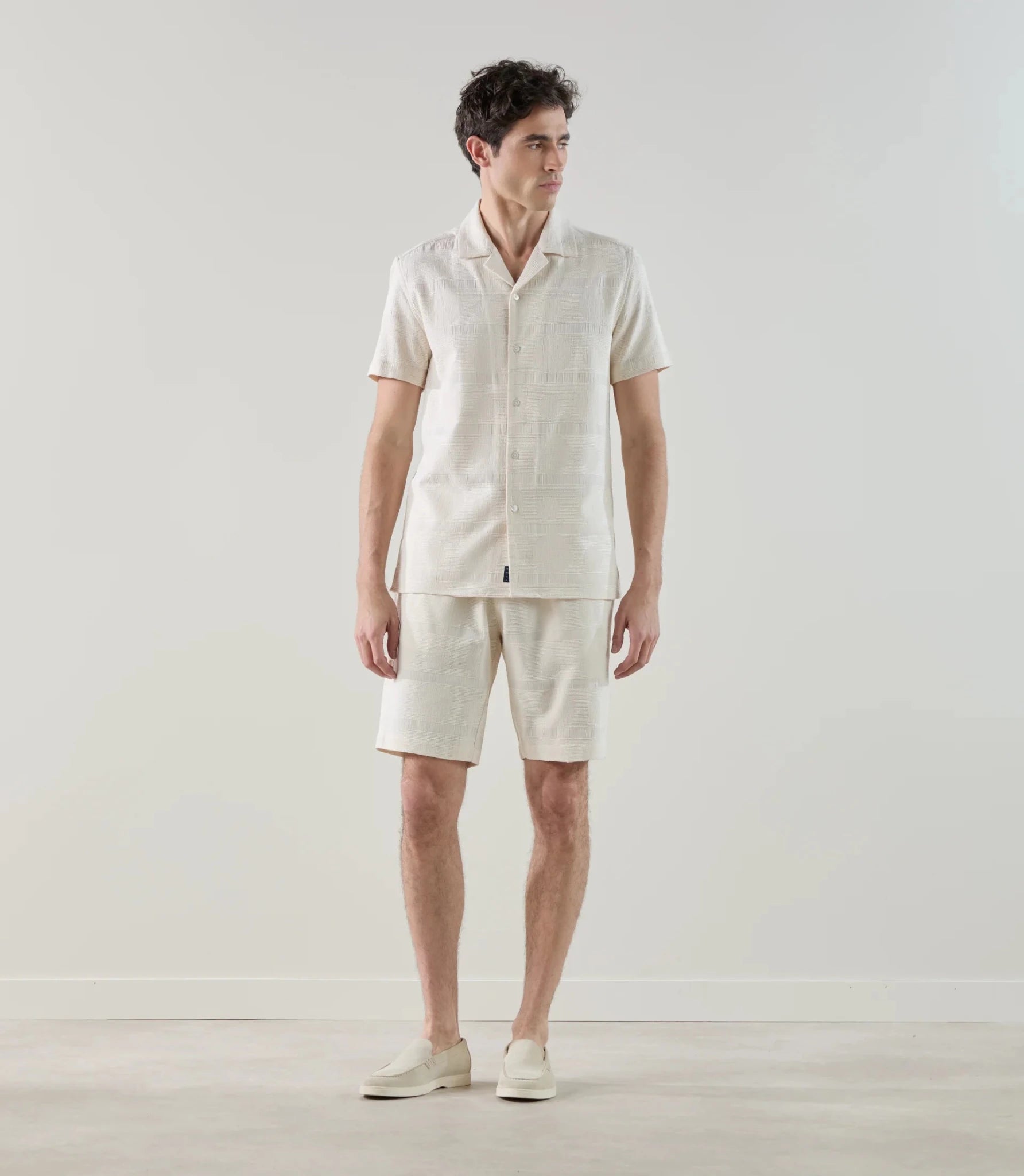 Chemise fantaisie écru - IZAC