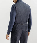 Navy city vest