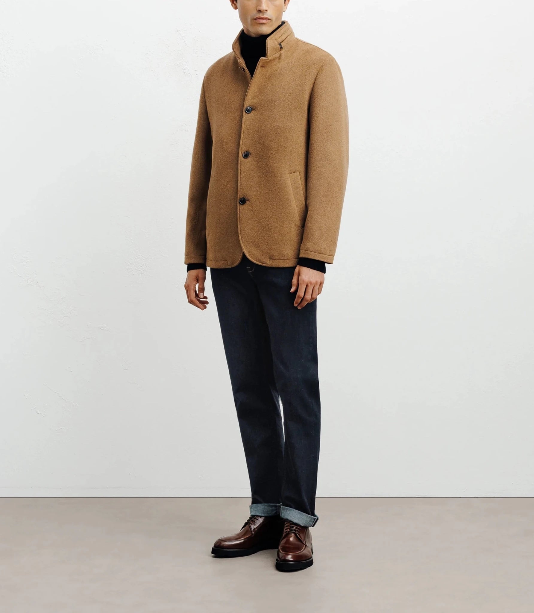 Veste casual camel - IZAC