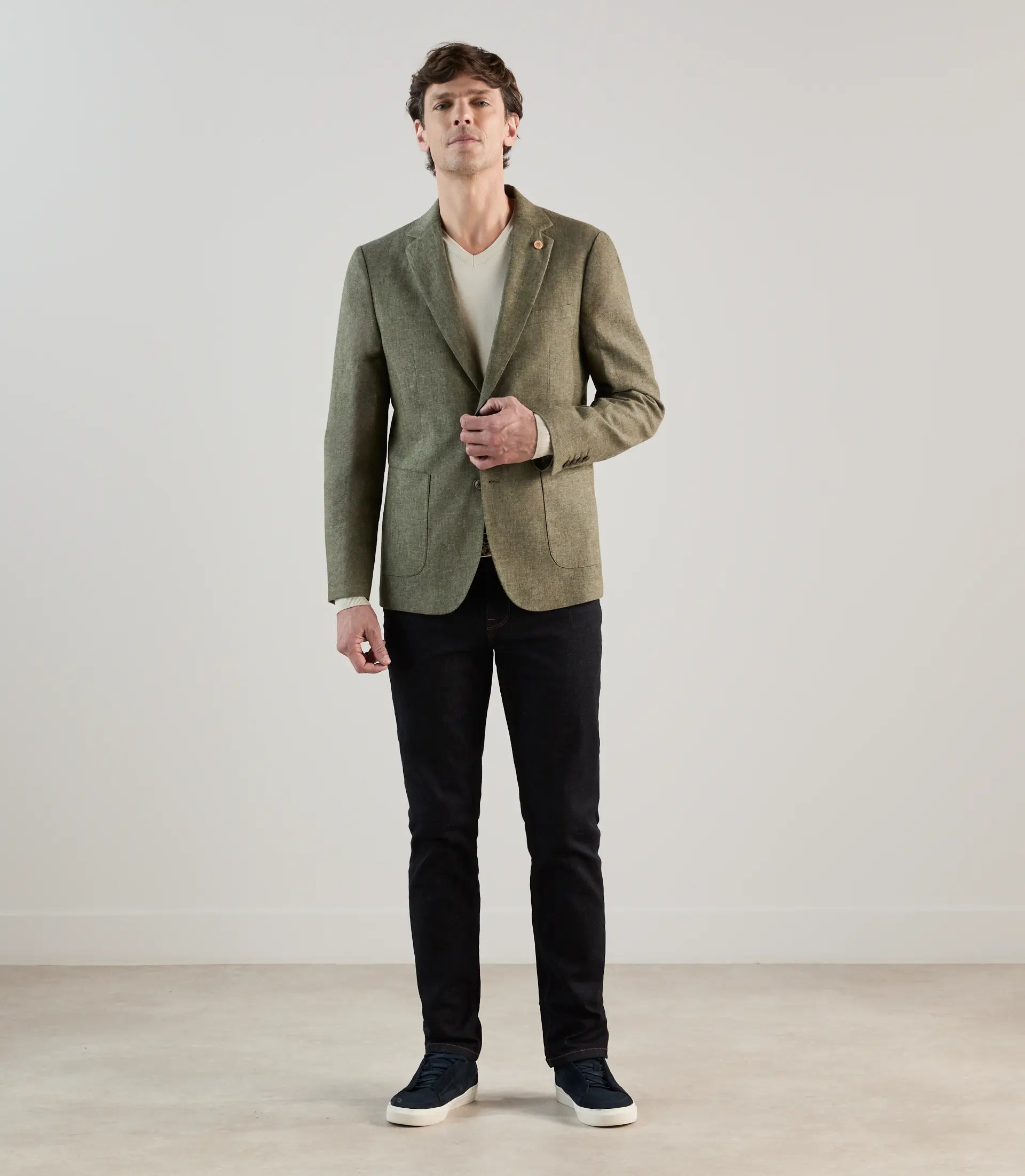 Veste casual verte - IZAC