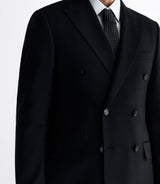 Costume croisé noir - IZAC