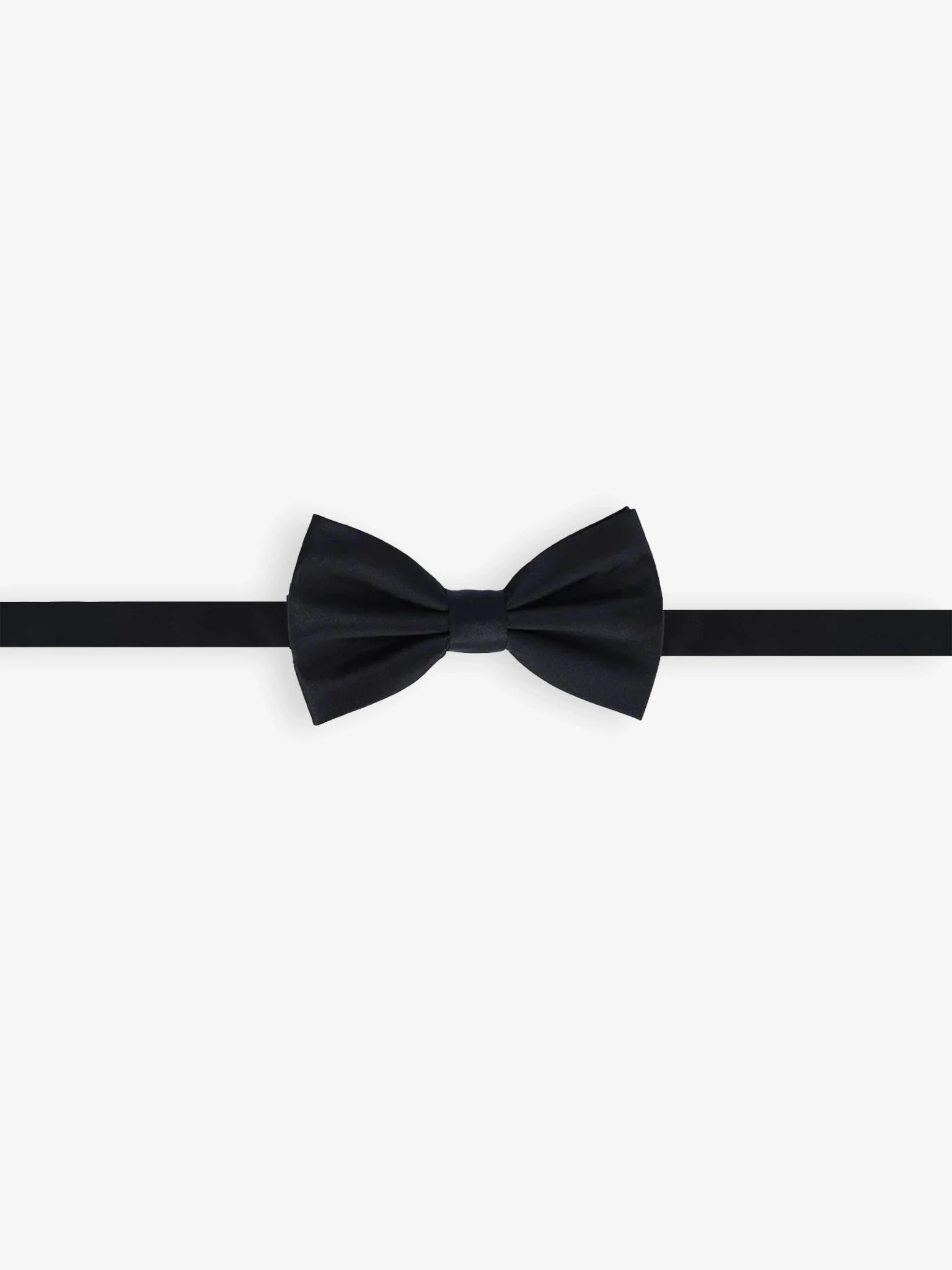 Coffret ceinture smocking et noeud papillon noir