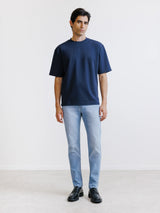 T-shirt oversize marine