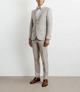 Costume 2 majority wool buttons beige