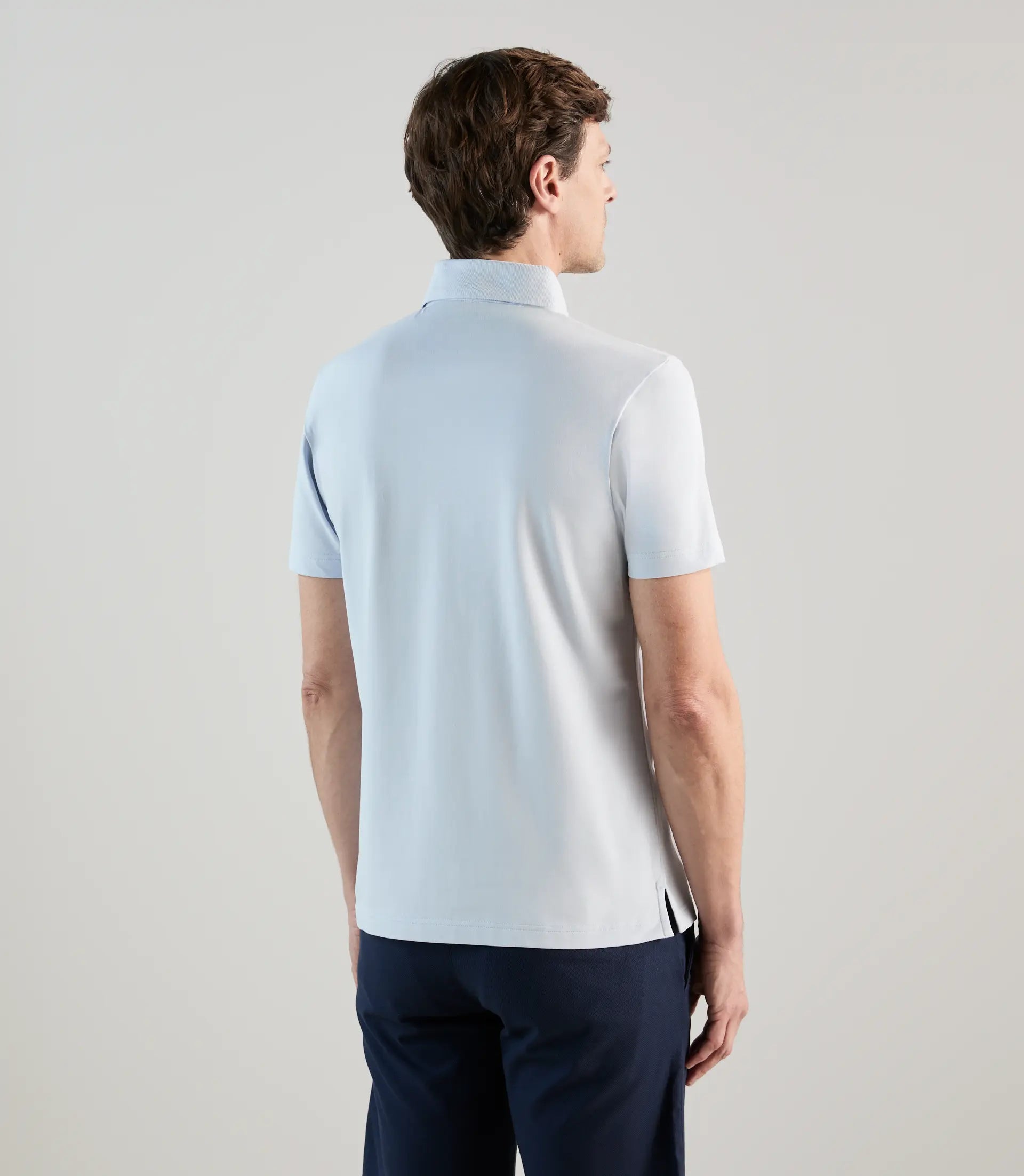 Polo piqué ciel - IZAC