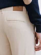 Light light beige light beige armored pants