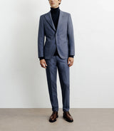Blue adjusted separable city jacket