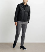 Blouson col chemise noir