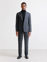 Veste 2 boutons grise