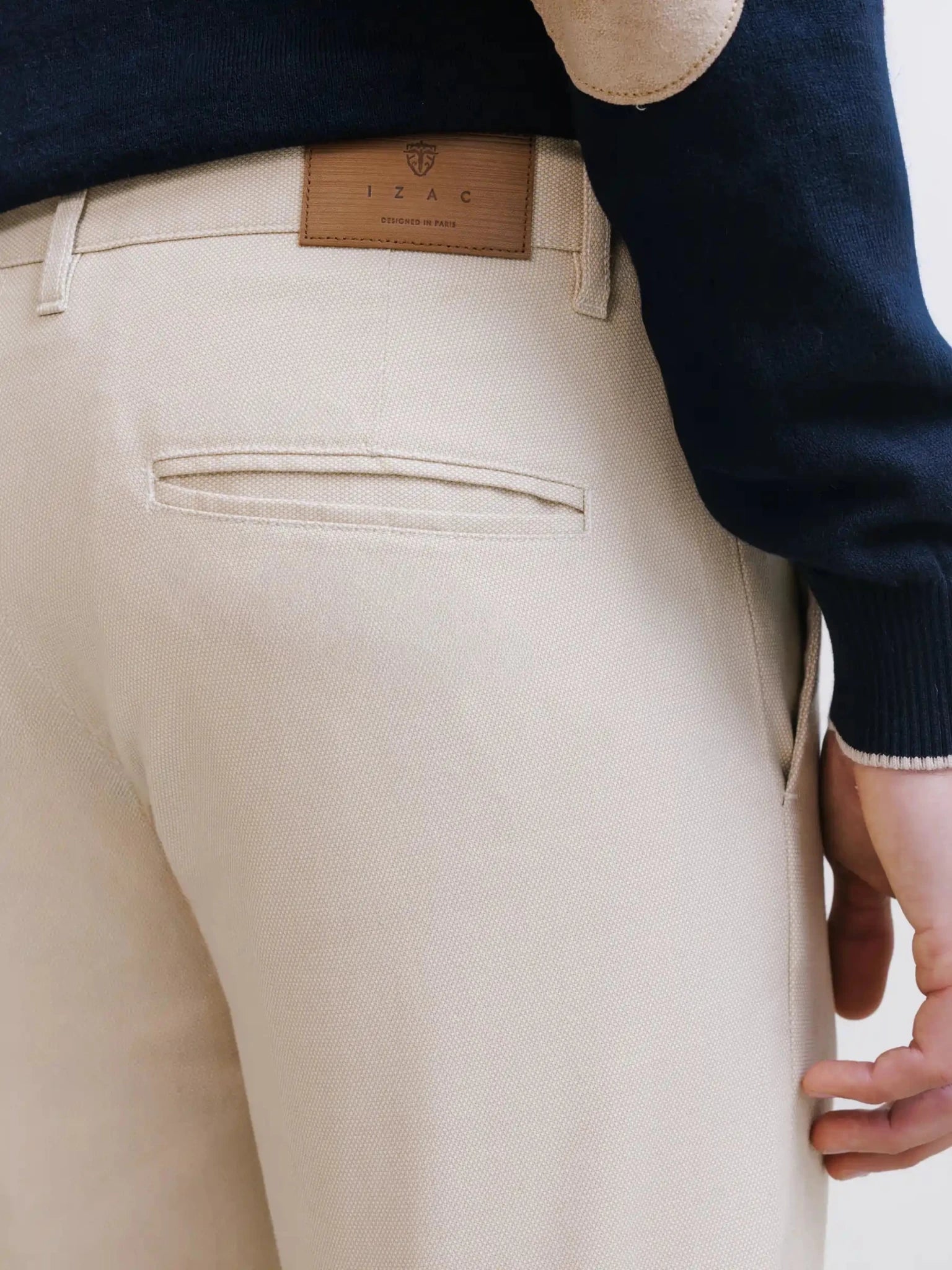 Pantalon armuré beige clair - IZAC