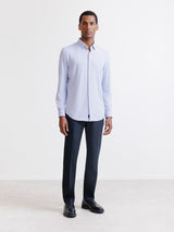 Chemise en maille ciel