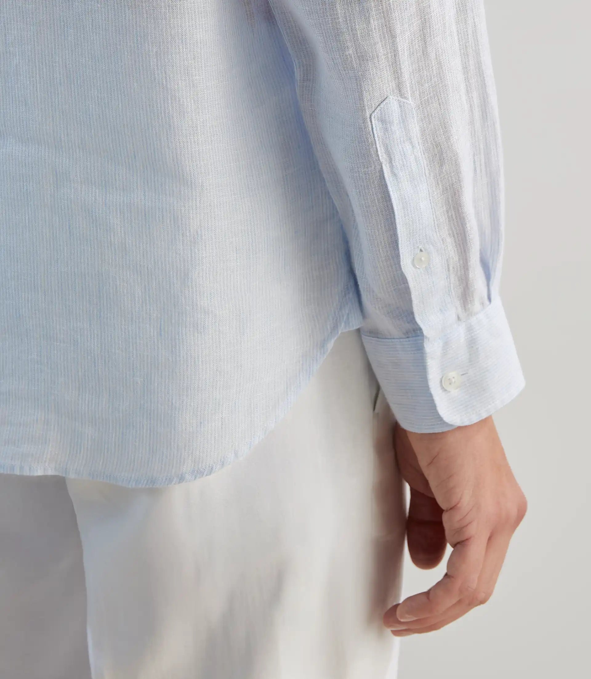 Chemise 100% lin ciel - IZAC